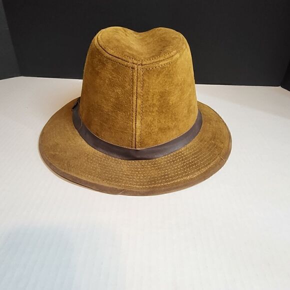 Country Gentleman Men's Genuine Sueded Leather Hat - Picture 3 of 8